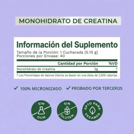 Bloom Creatina Monohidratada En Sobres Prácticos 14 Pzas Limón                                                                                        