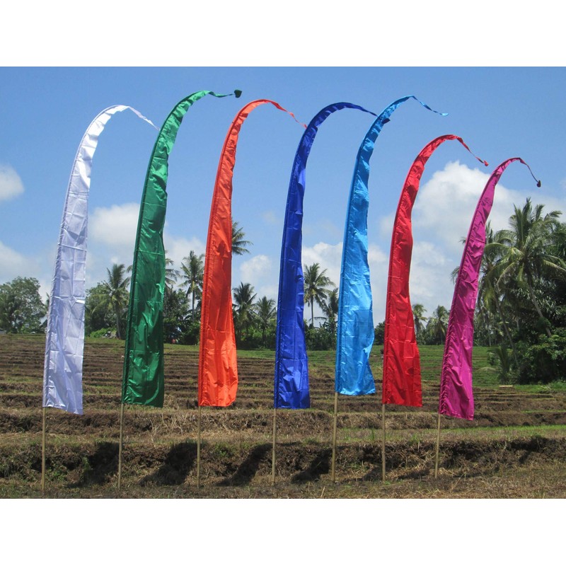 DEKOVALENZ - Sanur Bali Flag, Fabric without Pole, Various Colours
