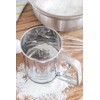 A&S Creavention Stainless Steel Measuring Flour Sifter - 3 Cups