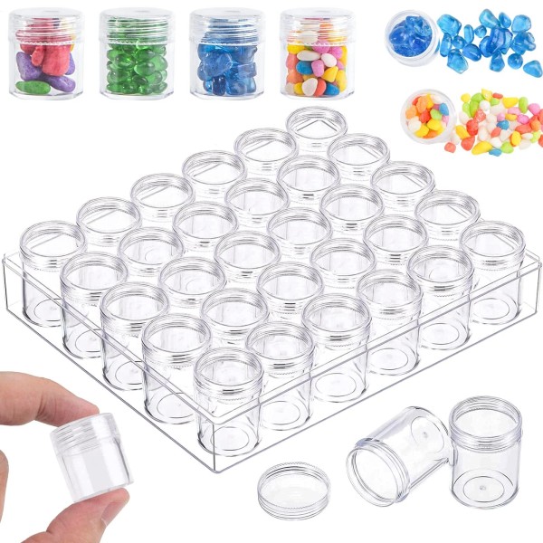 Unbranded 30 Grids Diamond Painting Storage Containers, Bead Storage Organizer