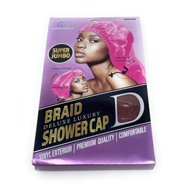 DREAM Super Jumbo Braid Deluxe Luxury Shower Cap (ASSORTED - RANDOM)
