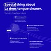 La dens Tongue Cleaner (White, Regular)