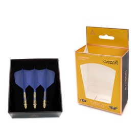 CUESOUL ROST T19 Carbon Integrated Dart Shaft and Flight Big Wing Shape, Set of 3