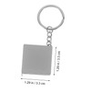 WHAMVOX 1pc Tape Measure Keychain Portable Retractable Measuring Tool with