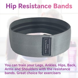 Mozziibazy 3 Pack Resistance Bands with Storage Bag Workout Bands Guide Elastic Booty Bands for Women Men Fabric Legs Exercise Bands for Hip Thigh Glute