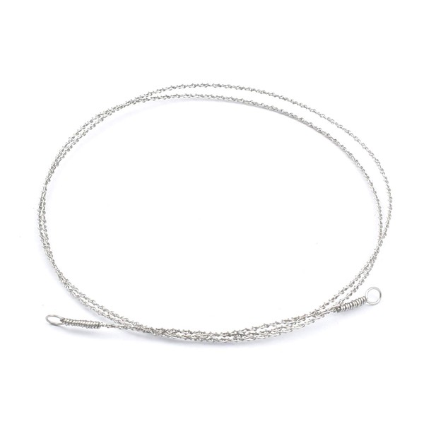 AAProTools Twisted Wire Saw With Loop Ends (12 Inch Long)