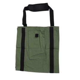 Firewood Carrier Antiwear Canvas Waterproof Durable Adjustable Strap Easy Loading Firewood Bag for Camping Home Farm