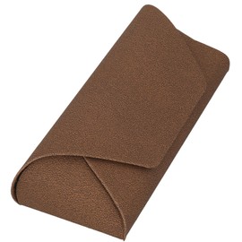 Looca Glasses Case, Sunglasses Case, Loose Size, Fashionable, Semi-Hard, Women's, Men's, Braun