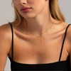BAYLAY Gold Necklace for Women - Bow Necklace 18K Gold