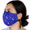 Headmost Comfymask 3 Layer Large Fabric Facemask: Water Repellent, Washable,