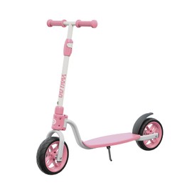Gotrax KS8 Kick Scooter for Kids 5+, Large 8" Wheels and Height Adjustable Handlebar, Sturdy Wide Deck & Rear Brake, Detachable for Easy Storage, 2 Wheels Scooter for Kids, Teens, Child Safety, Pink