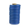 Blue Coiled Vinyl Hose, 108"