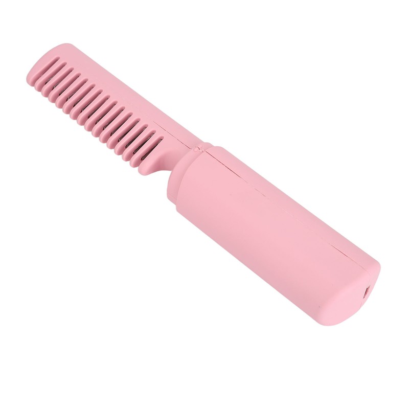 Cordless Hair Straightening Brush Prevent Damage USB Rechargeable Hair Straightener