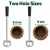 Telescopic Plastic Mulch Film Perforator – 44–75cm Garden Planting Hole