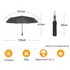 AMVUZ Umbrella Storm Proof Travel Windproof Open-Close Automatic Pocket Umbrella,