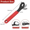 165x30x7mm/6.5x1.2x0.3in Bike Bottom Bracket Wrench, Adjustable Pin Spanner Wrench Repair