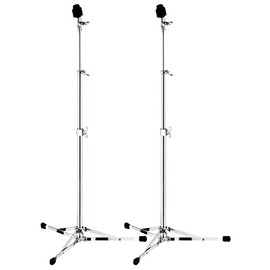 Tama HC52F Classic Light Straight Cymbal Stands - Flat Based, 2-pack - Bundle