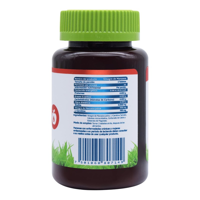 Vidanat vinagre de manzana - 60 Tabletas