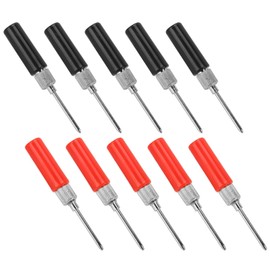 5 Sets Test Lead Probe, Multimeter Solderless Needle 2mm J.30014 Standard Probe Pin 0-30Vac 0-60Vdc 24A Red&Black, for Circuit&Voltage Testing