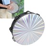 Radiant Tambourine Reflective Clear Crisp Sound Double Row Bell Drum