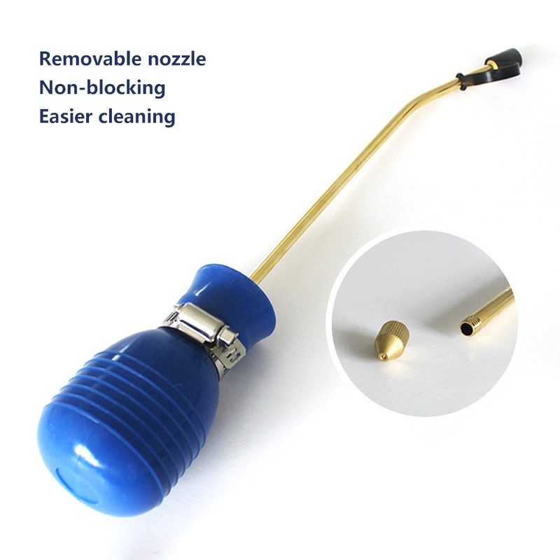Portable Copper Tube Powder Sprayer Handheld Powder Spraying Ball for