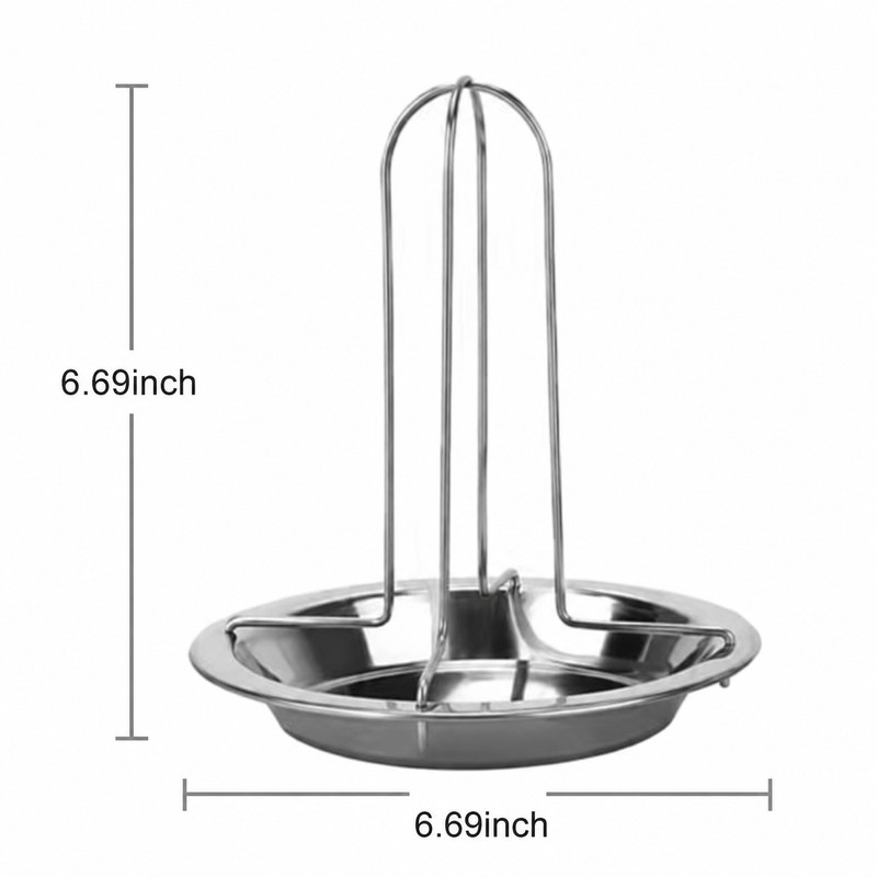 Chicken Roaster Rack for Grilling – Stainless Steel Roasting Stand