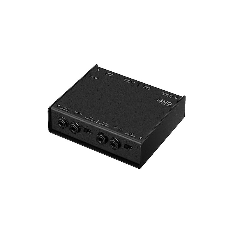 DIB-102 2 Channel DI Box | Signal Conditioning Audio Visual