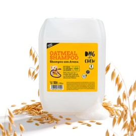 Shampoo para Perro - Brillo y Limpieza - Hipoalergénico - Apto para Todas Las Razas (10 litros, Avena)                                                