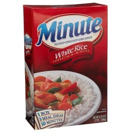 Minute Instant Enriched Long Grain White Rice, 72oz