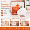 Wound Closure Strips for First Aid Kits – Suture-Free Zip