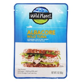 Wild Planet Albacore Tuna - Pouch Pack, 3 Ounce - 12 per case