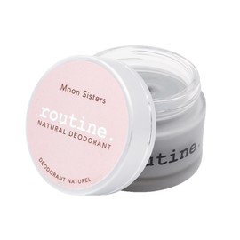 Routine. Natural Deodorant (2 Fluid Oz.) Moon Sisters | Aluminum Free Natural Deodorant for Women & Men | Rose, Neroli, Lavender & Vetiver (Cream Jar Formula)