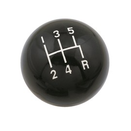 Mr. Gasket 9626 Black 3/8-16 UNC Classic 5 Speed Round Ball Shift Knob