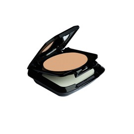 Palladio Dual Wet and Dry Foundation with sponge and Mirror, Squalane Infused, Apply Wet for Maximum Coverage or Dry for Light Finishing and Touchup, Minimizes Fine Line, All day Wear, Cypress Beige