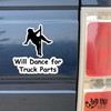 Bad Fish Custom Decals I Will Dance for Truck Parts