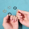 30 Pcs Crochet Bag Rings Trigger Spring O Rings Set