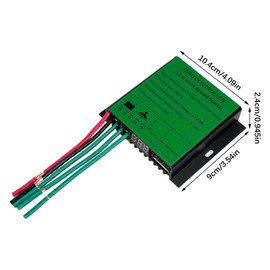 MPPT Wind Turbine Charger Controller, 12V/24V 500W Auto Match IP67 Waterproof Wind Generator Controller for Wind Power Generator System (Style B (with Display))