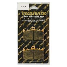 ACCOSSATO Brake Pad agpa75st, Kawasaki > ZZR 600, 600 (1990 – 2005)