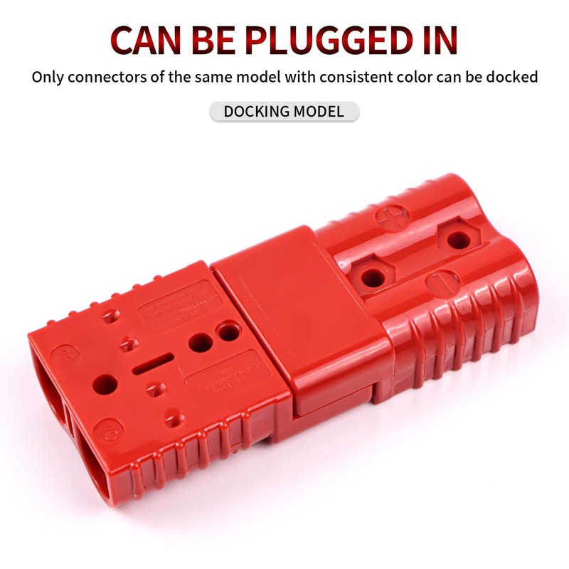 Gesepa 4 Pcs 175A Anderson Battery Quick Connect Cable Connector