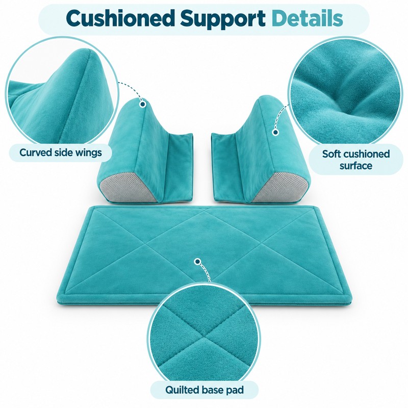 Wheelchair Anti-Side Support Pillow for Elderly Care – Padded Posture