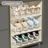 Shoe Slots Organizer, 10 Pack - Adjustable Shoe Stacker for