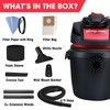 Shop-Vac 2.5 Gallon 2.5 Peak HP Wet/Dry Vacuum, Portable Compact