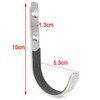 RALSPEC 2 x Padded Rifle Wall Mounting Hooks Gun Rack