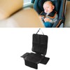 Baby Car Seat Protector with Mesh Storage Pocket Wear Resistant