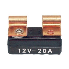 Bussmann CBF-20 Circuit Breaker (Type II, Glass Fuse Style Automotive - 20 A), 1 Pack