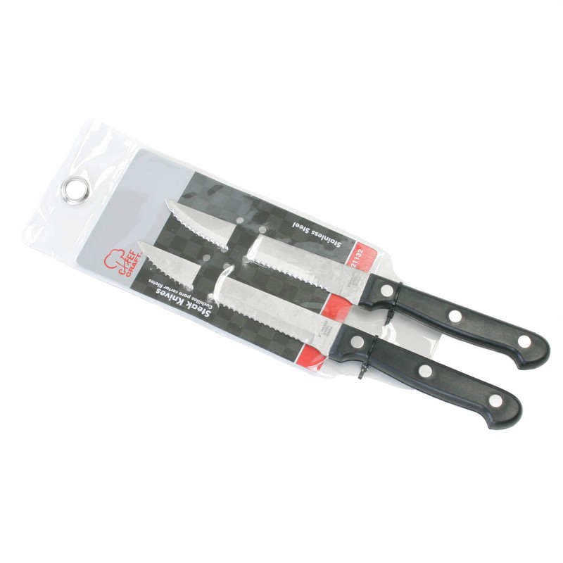 Chef Craft Select Steak Knife Set, 4.5 inch Blade 11