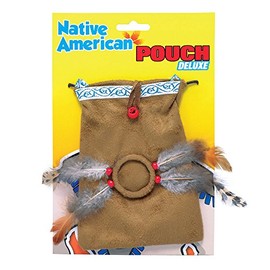 Bristol Novelty BA1066 Indian Native Pouch | Brown American, Womens, One Size