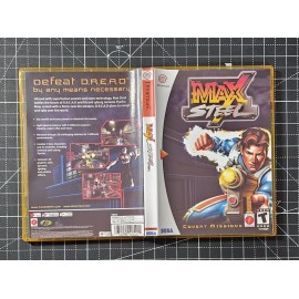 Unbranded Dreamcast Max Steel Custom Case - NO Game or Manual