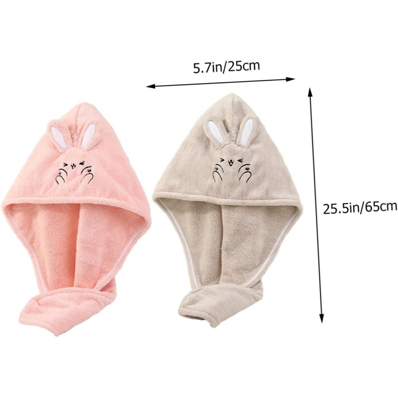 Gorro para Secar el Cabello para Niñas, Toalla de Secado