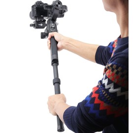 Rigdance Monopod Extension Rod for DJI Ronin RS 3/ RS 2 / RSC 2 / SC, for Zhiyun Crane 4, for Insta360 Cameras